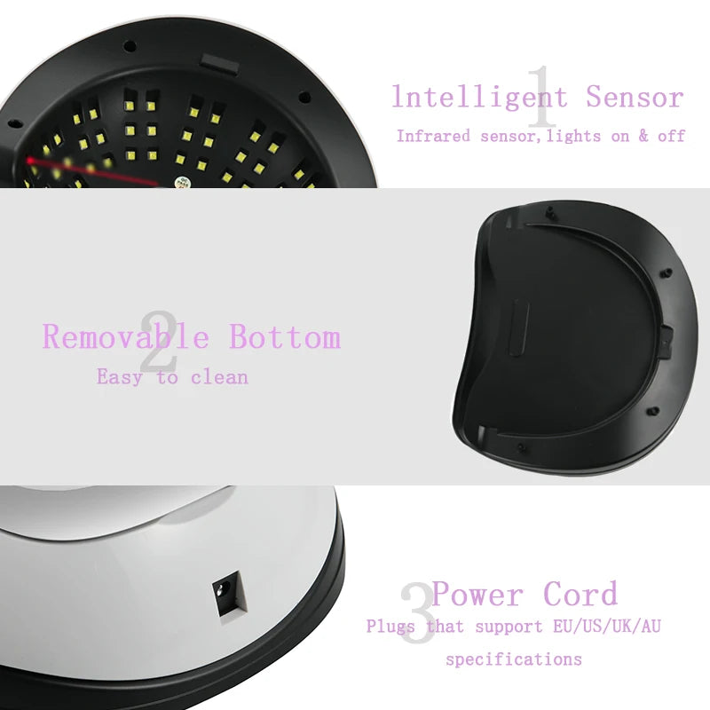 Lampara Uñas UV / LED Profesional